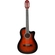 VIOLAO VOGGA VCS 235 SOLENE NYLON ELETROACUSTICO BS SUNBURST