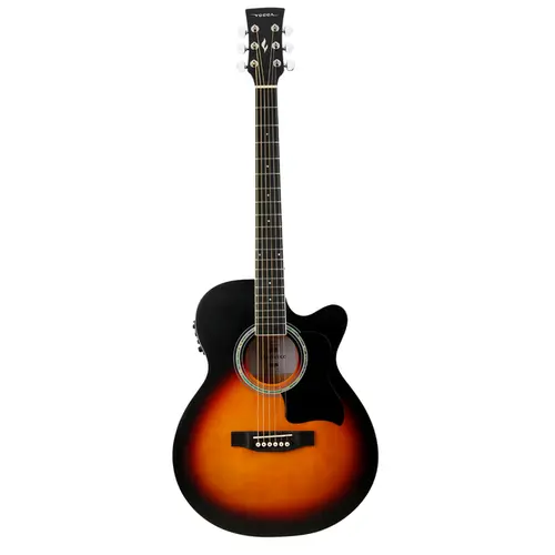 VIOLAO VOGGA VCS 250 AUDIENCE FLAT ELETROACUSTICO SB SUNBURST