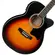 VIOLAO VOGGA VCS 250 AUDIENCE FLAT ELETROACUSTICO SB SUNBURST