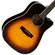 VIOLAO VOGGA VCP 480 VERSALIS FOLK ELETROACUSTICO SM SUNBURST