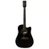 VIOLAO VOGGA VCP480 VERSALIS FOLK ELETROACUSTICO BK BLACK