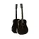 VIOLAO VOGGA VCP 470 VERSALIS FOLK ELETROACUSTICO BK BLACK