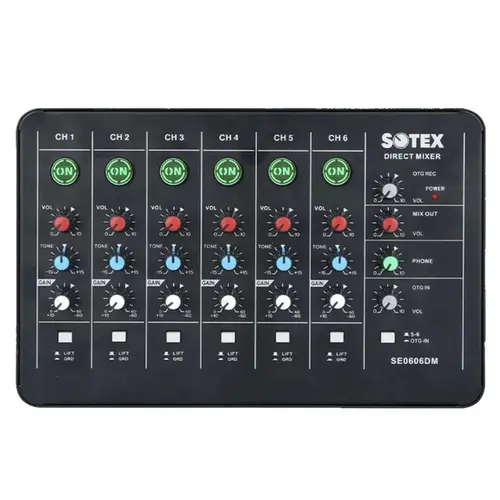 MESA SOTEX SE0606DM 06 CANAIS