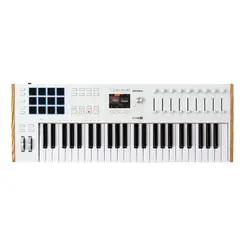 CONTROLADOR ARTURIA MIDI KEYLAB ESSENTIAL 61 MK3 BRANCO