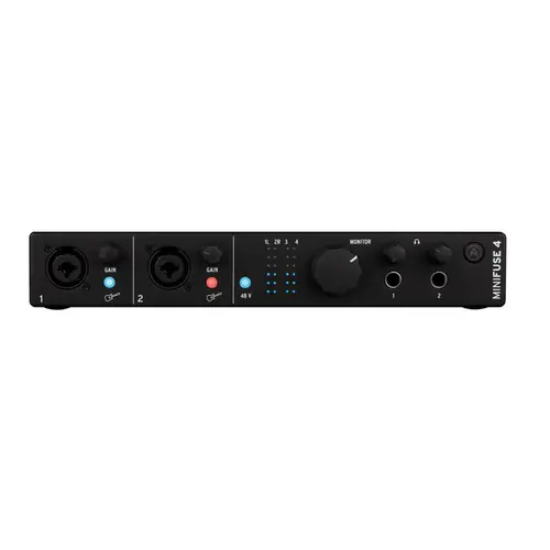 INTERFACE ARTURIA MINIFUSE 4 PRETO