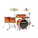 BATERIA NAGANO 20/14/10/12/13/14 C/ FERRAGENS PERFORMANCE NEW STAGE FHA VIVID ORANGE MAHOGANY BIRCH