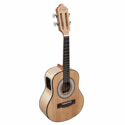 CAVAQUINHO GIANNINI CS 34 EQ PLUS ELETROACUSTICO FMG FLAMED MAPLE BRILHANTE C/ BAG