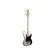 CONTRABAIXO 4C GIANNINI GP102 ESCALA MAPLE ESCUDO BLACK SV SILVER