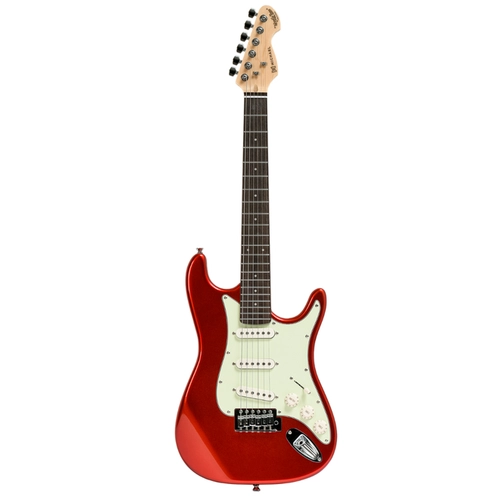 GUITARRA MICHAEL MYSTICTONE GMS100 STRATO INFANTIL 36 MTR METALLIC RED