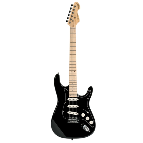 GUITARRA MICHAEL MYSTICTONE GMS130 STRATO SSS BLK BLACK
