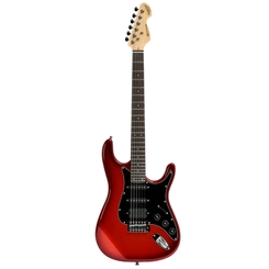GUITARRA MICHAEL MYSTICTONE GMS140 STRATO SSH CRB CANDY RED BURST