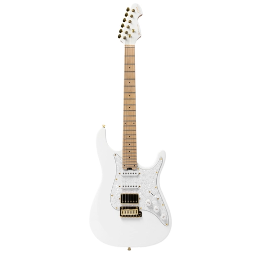 GUITARRA MICHAEL PUREEMOTION GMS290 STRATO SSH GO WPL WHITE PEARL