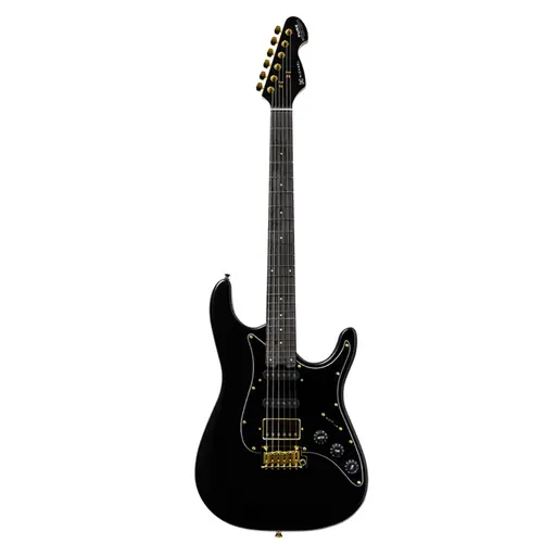GUITARRA MICHAEL PUREEMOTION GMS290 STRATO SSH GO MBK METALLIC BLACK