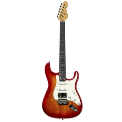 GUITARRA MICHAEL VANG GMV200 STRATO SSH CSB CHERRY SUNBURST