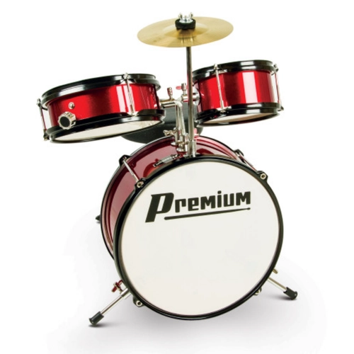BATERIA INFANTIL PREMIUM DX10J JUNIOR VERMELHA