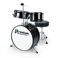 BATERIA INFANTIL PREMIUM DX10J JUNIOR PRETA