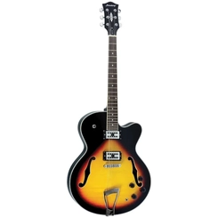 GUITARRA STRINBERG SJS350 SEMI ACUSTICA SB SUNBURST