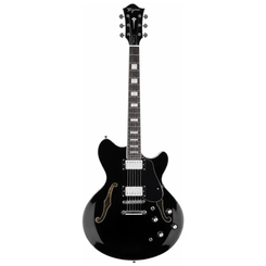 GUITARRA TAGIMA SEMI ACUSTICA C/CASE 2H ESCALA ESCURA BLUES 3600 BK