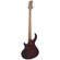 CONTRABAIXO 4C STRINBERG HORIZON H4B TRB TRANSPARENT RED/BLACK