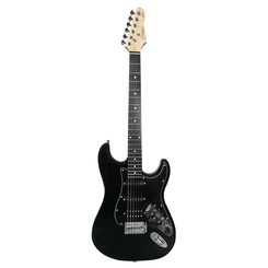 GUITARRA GIANNINI G101 NEOFX STRATO ESCUDO BK HSS COM EFEITOS BK BLACK