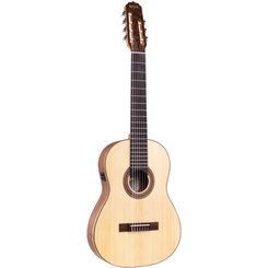 VIOLAO ROZINI RX517 FC2 NLP STUDIO 7 CORDAS ATV NAT L.PTO CORDA NL EQ FISHMAN CLASICA II