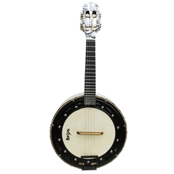 BANJO ROZINI RJ13 ELBPF COLOR LUXO ELETR BRANCO E PRETO FOSCO
