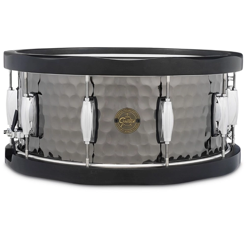 CAIXA DE BATERIA GRETSCH S16514 FULL RANGE 14X6,5 WH BSH HAMMERED BLACK STEEL