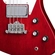 CONTRABAIXO 4C GIBSON NON REVERSE THUNDERBIRD VINTAGE CHERRY