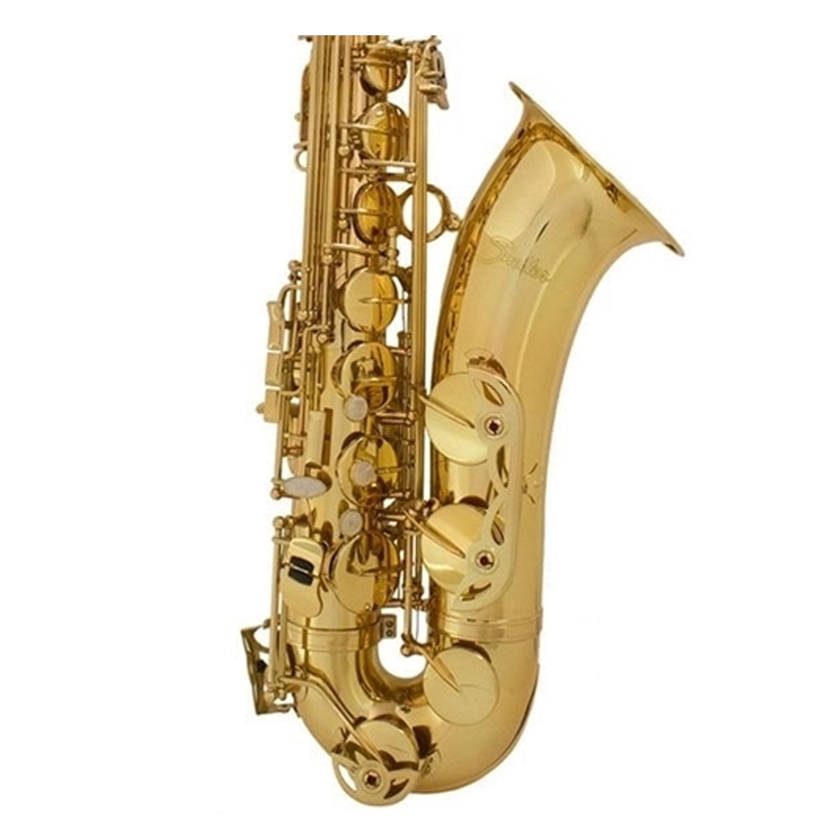 Sax tenor Prime Sib – dourado – seminovo – FÁ-SOL-LÁ Instrumentos Musicais