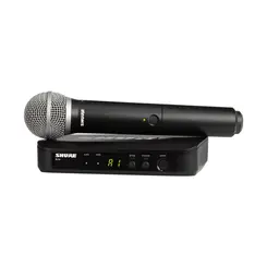 MICROFONE SEM FIO SHURE BLX24/PG58