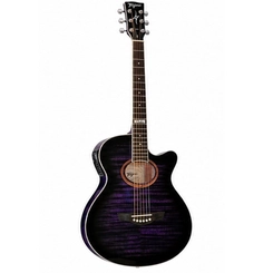 VIOLAO TAGIMA DALLAS TUNER ACO  RT- ROXO TRANSPARENTE
