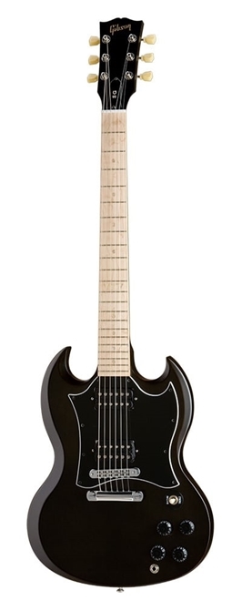 GUITARRA GIBSON SG RAW POWER SATIN EBONY - GUITARRA GIBSON SG RAW