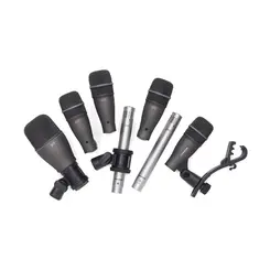 KIT MICROFONE SAMSON DK707 DRUM PACK C/ CASE