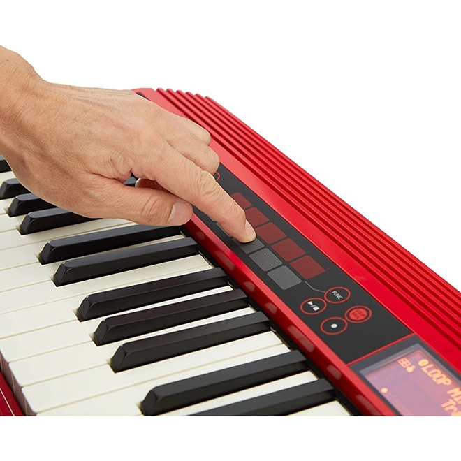 TECLADO ROLAND GO 61K RED - VERMELHO - TECLADO ROLAND GO 61K RED ...