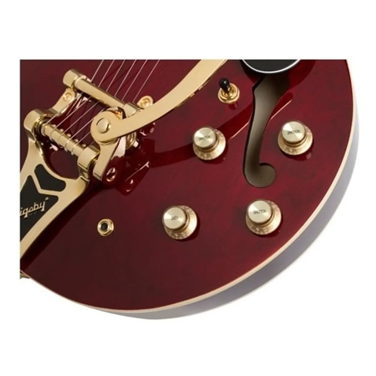 GUITARRA EPIPHONE RIVIERA CUSTOM P93 LTD ED WINE RED - GUITARRA EPIPHONE  RIVIERA CUSTOM P93 LTD ED WINE RED - EPIPHONE