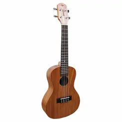 UKULELE GIANNINI GUK 23 CONCERT SAPELE C/BAG WS - WALNUT SATIN