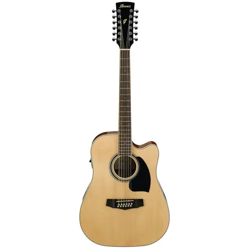 VIOLAO 12 CORDAS IBANEZ PF 1512 ECE ELETRO-ACUSTICO NT- NATURAL