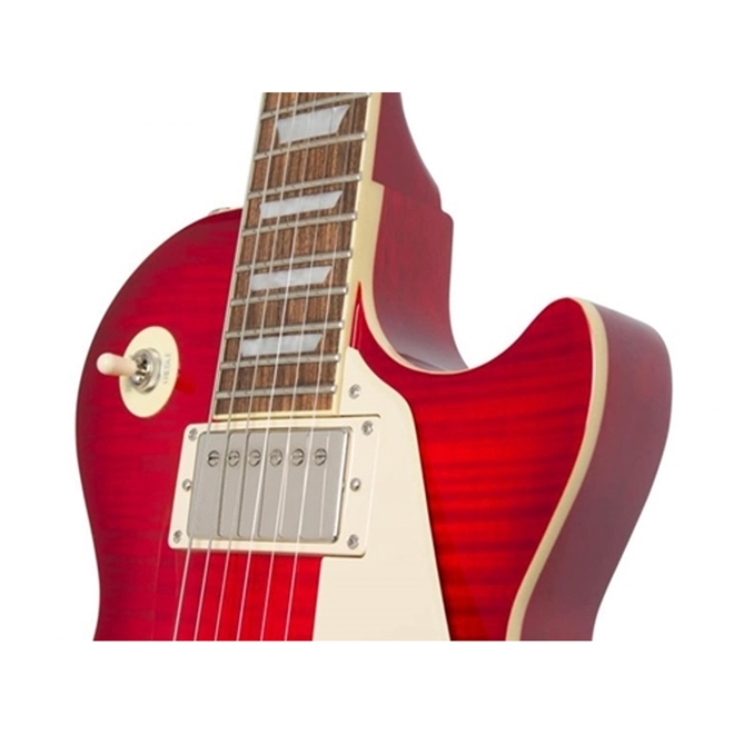 GUITARRA EPIPHONE LES PAUL STANDARD PLUS TOP PRO BLOOD ORANGE